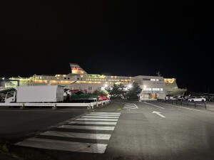 1日目　新潟港フェリー乗り場到着